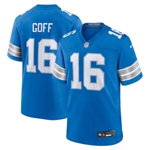 Nike Blue and Silver Men's Jersey